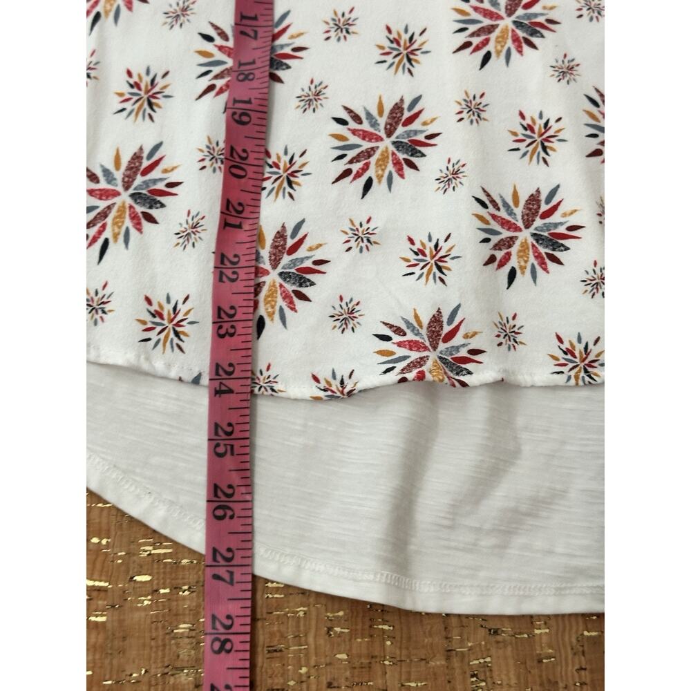 Porridge Anthropologie Multicolored 3/4 Sleeve Top Size Large - Picture 6 of 7